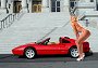 Ferrari und Girl (Bild-ID: 4000)